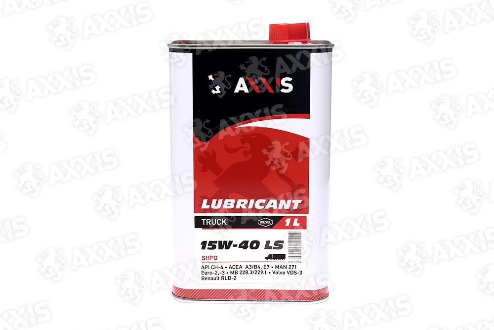 AXXIS 48021043891 Engine oil AXXIS LS SHPD 15W-40, 1L 48021043891: Buy near me in Poland at 2407.PL - Good price!
