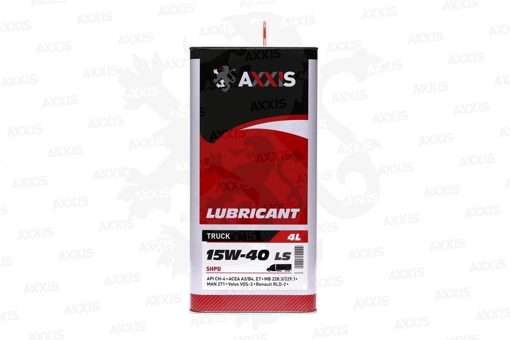 AXXIS 48021043892 Engine oil AXXIS LS SHPD 15W-40, 4L 48021043892: Buy near me in Poland at 2407.PL - Good price!