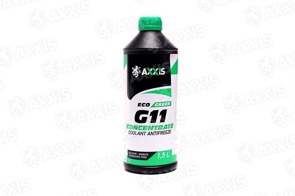 AXXIS 48021231229 Antifreeze AXXIS GREEN G11 ECO-80C concentrate, 1,5l 48021231229: Buy near me in Poland at 2407.PL - Good price!