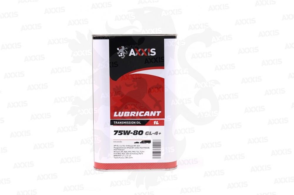 AXXIS 48021238309 Transmission Oil AXXIS 75W-80 GL-4+, 1 liter 48021238309: Buy near me in Poland at 2407.PL - Good price!