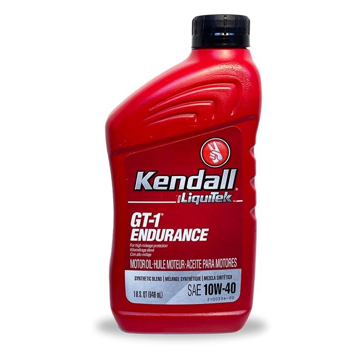 Kendall 1081182 Engine oil Kendall GT-1 Endurance 10W-40, 0,946L 1081182: Buy near me in Poland at 2407.PL - Good price!