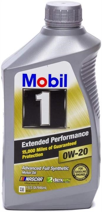 Mobil 120926 Engine oil Mobil 1 Extended Performance 0W-20, 0,946L 120926: Buy near me in Poland at 2407.PL - Good price!