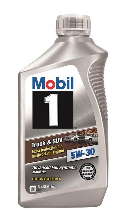 Mobil 124599 Engine oil Mobil 1 Truck & SUV 5W-30, 0,946L 124599: Buy near me at 2407.PL in Poland at an Affordable price!