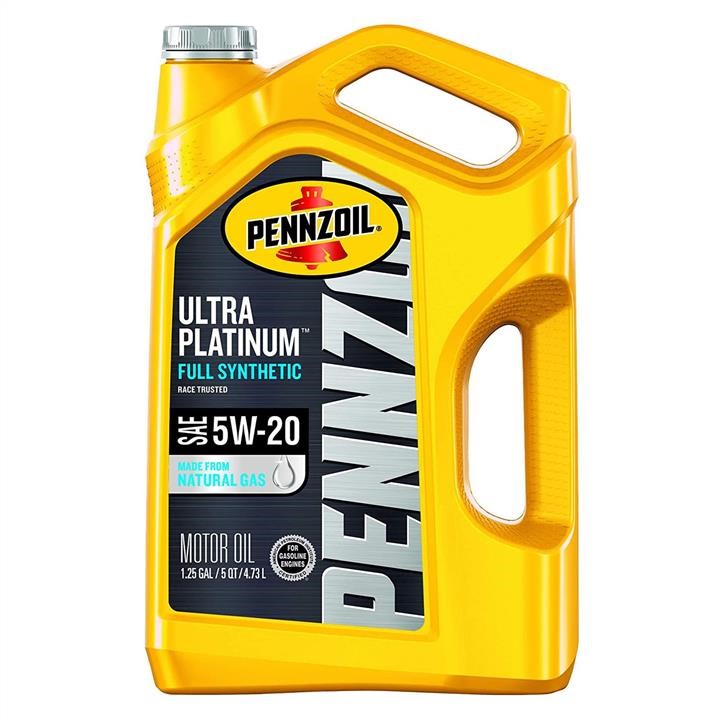 Pennzoil 550045202 Моторна олива Pennzoil Ultra Platinum Full Synthetic 5W-20, 4,73л 550045202: Приваблива ціна - Купити у Польщі на 2407.PL!