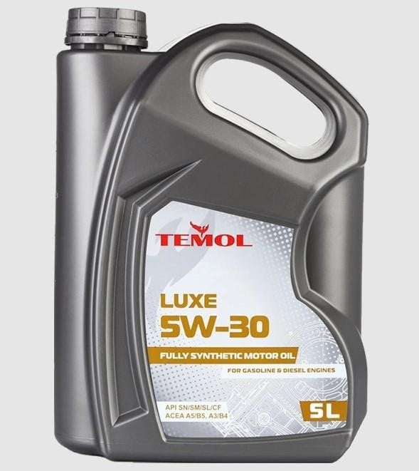 TEMOL T-L5W30-5L Моторное масло TEMOL Luxe 5W-30, 5л TL5W305L: Отличная цена - Купить в Польше на 2407.PL!