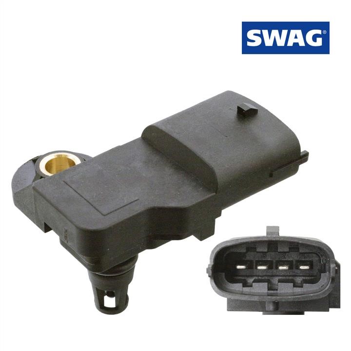SWAG 33 10 6811 Exhaust Gas Pressure Sensor 33106811: Buy near me at 2407.PL in Poland at an Affordable price!