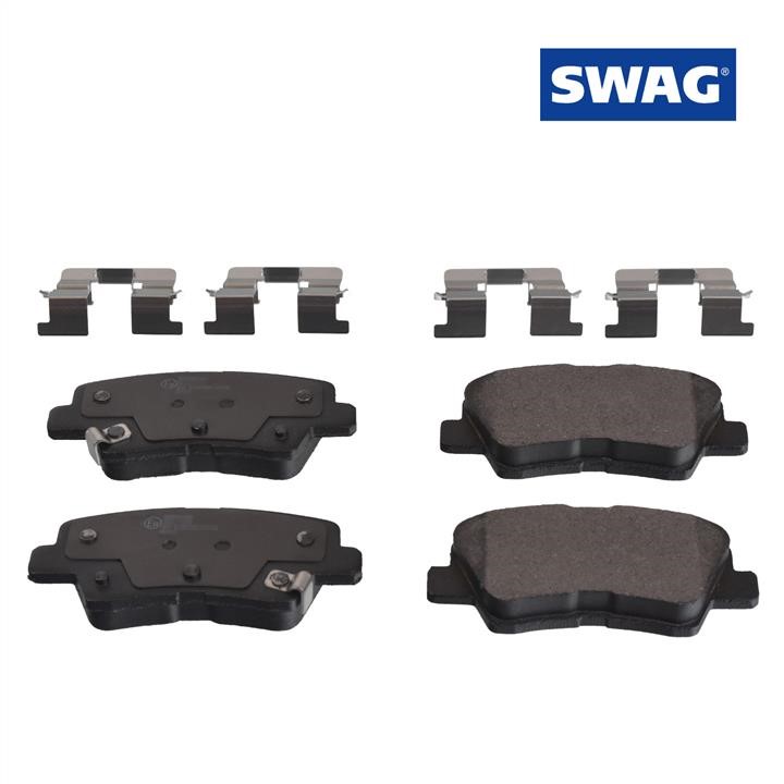 SWAG 33 10 7172 Brake Pad Set, disc brake 33107172: Buy near me in Poland at 2407.PL - Good price!