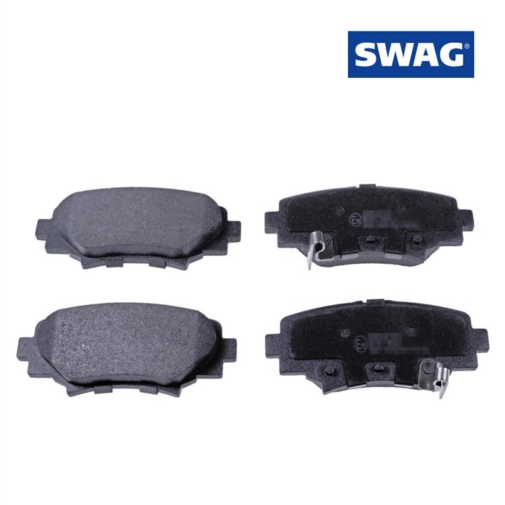 SWAG 33 10 6544 Brake Pad Set, disc brake 33106544: Buy near me in Poland at 2407.PL - Good price!