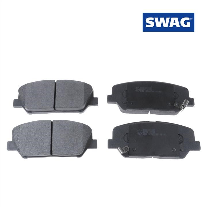 SWAG 33 10 7287 Brake Pad Set, disc brake 33107287: Buy near me in Poland at 2407.PL - Good price!