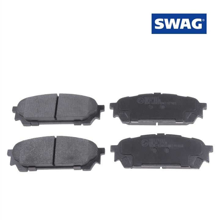SWAG 33 10 6539 Brake Pad Set, disc brake 33106539: Buy near me in Poland at 2407.PL - Good price!