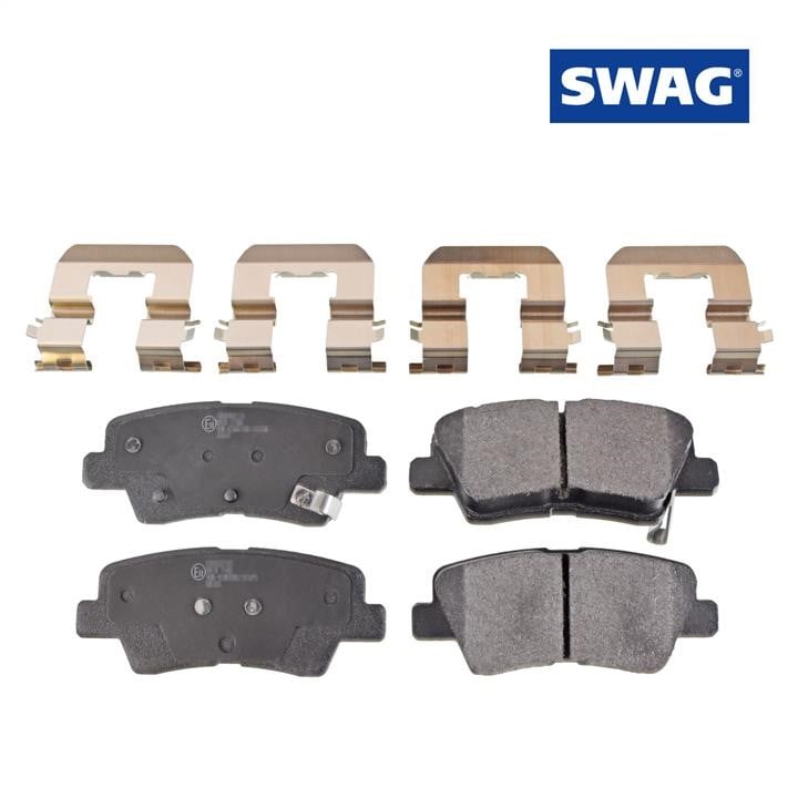 SWAG 33 10 6558 Brake Pad Set, disc brake 33106558: Buy near me in Poland at 2407.PL - Good price!