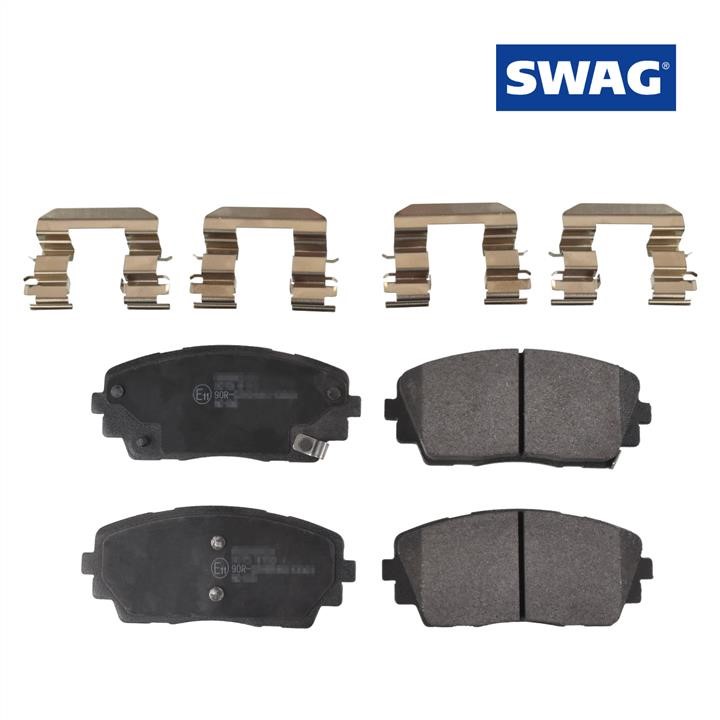 SWAG 33 10 6512 Brake Pad Set, disc brake 33106512: Buy near me in Poland at 2407.PL - Good price!