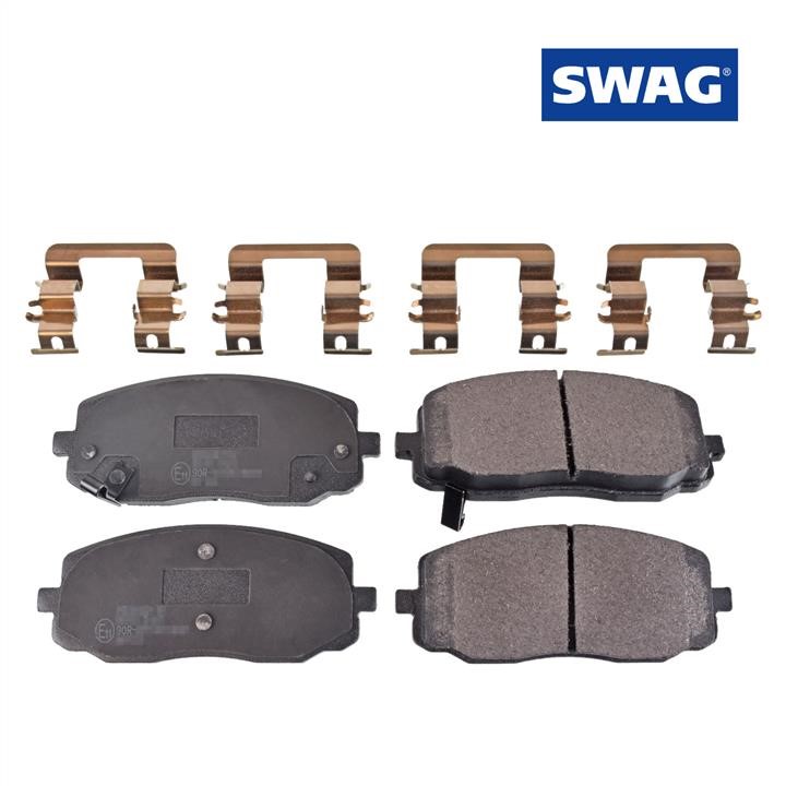 SWAG 33 10 7280 Brake Pad Set, disc brake 33107280: Buy near me in Poland at 2407.PL - Good price!