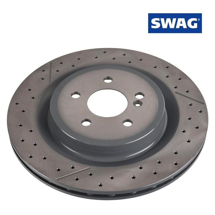SWAG 33 10 7158 Brake disc 33107158: Buy near me in Poland at 2407.PL - Good price!