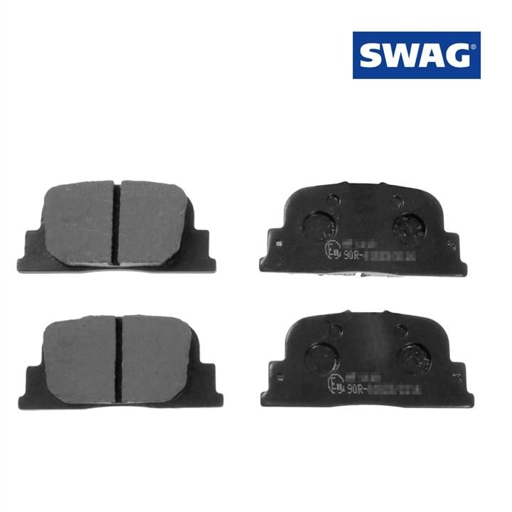 SWAG 33 10 6372 Brake Pad Set, disc brake 33106372: Buy near me in Poland at 2407.PL - Good price!