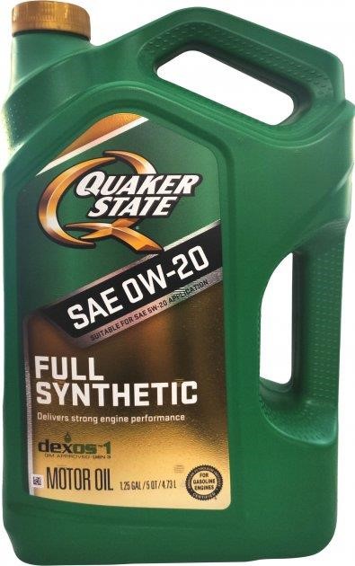 QuakerState 550046181 Engine oil QuakerState Fully Synthetic 0W-20, 4,73L 550046181: Buy near me in Poland at 2407.PL - Good price!