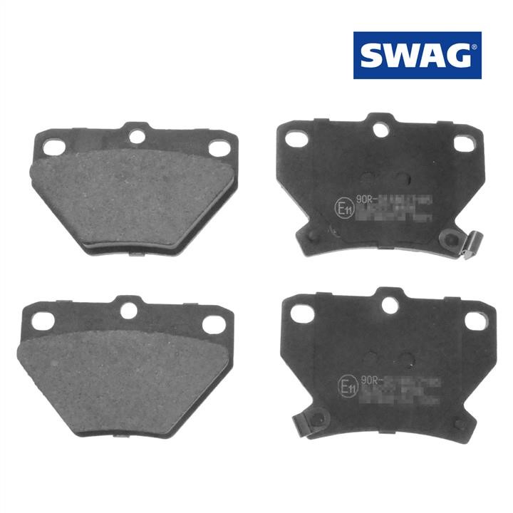 SWAG 33 10 7341 Brake Pad Set, disc brake 33107341: Buy near me in Poland at 2407.PL - Good price!