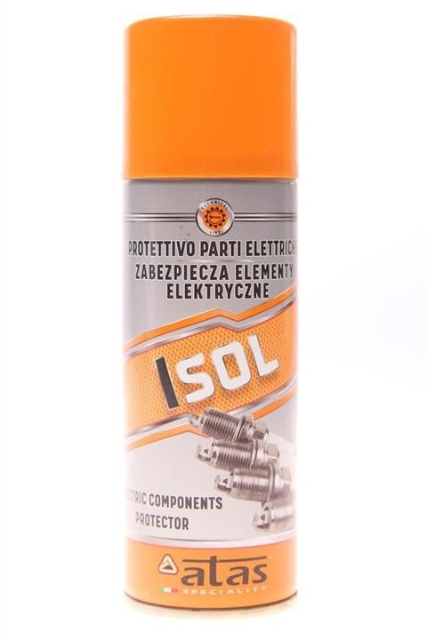 Atas 8002424002402 Cleaner electrical contacts Isol, 200 ml 8002424002402: Buy near me in Poland at 2407.PL - Good price!