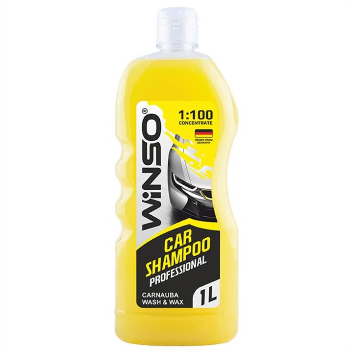 Winso 810900 Автошампунь концентрат Car Shampoo Carnauba Wash&Wax, 1 л 810900: Отличная цена - Купить в Польше на 2407.PL!