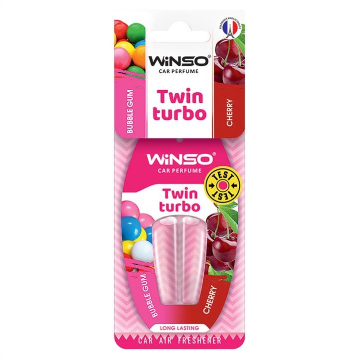 Winso 538360 Twin Turbo Zapach w dwóch kapsułkach - guma balonowa i wiśnia 538360: Dobra cena w Polsce na 2407.PL - Kup Teraz!