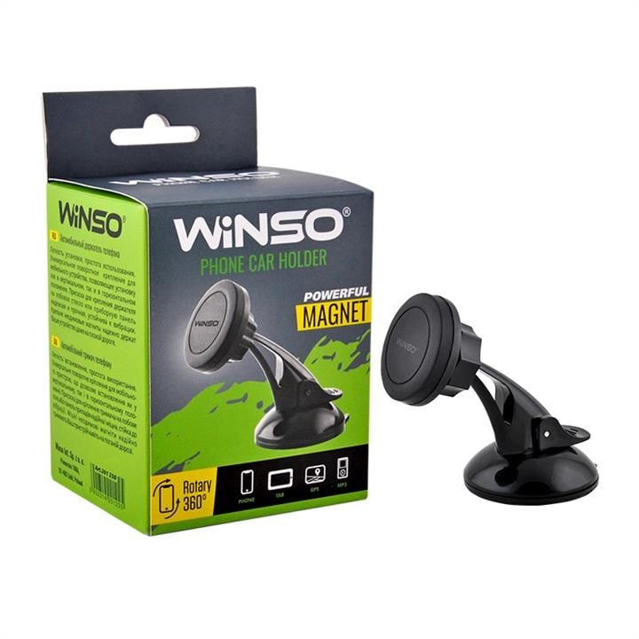 Winso 201250 Car phone holder, magnetic with rubber suction cup for fixing 201250: Buy near me at 2407.PL in Poland at an Affordable price!