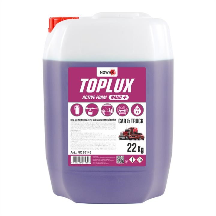 Nowax NX20145 Aktywna piana Nowax Toplux Nano+Active Foam koncentrat do mycia bezdotykowego 1:100, 22kg NX20145: Dobra cena w Polsce na 2407.PL - Kup Teraz!