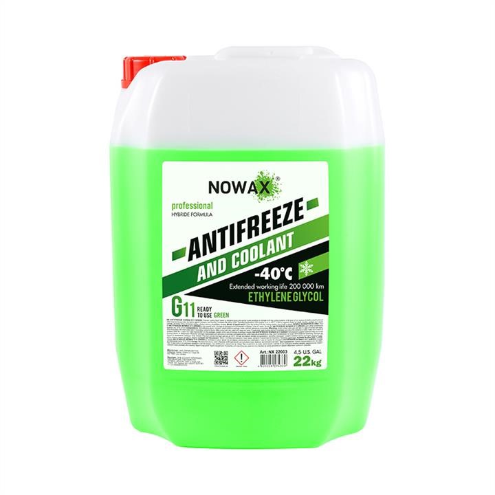 Nowax NX22003 Nowax Antifreezee G11 22kg Green ready-mixed solution NX22003: Buy near me in Poland at 2407.PL - Good price!