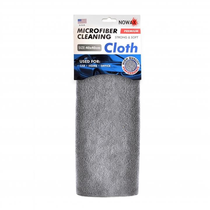 Nowax NX67441 Microfiber Nowax For Cleaning 40х40 cm, grey NX67441: Buy near me in Poland at 2407.PL - Good price!