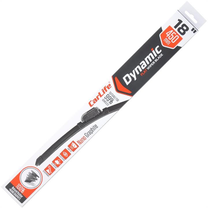 CarLife D45 Wiper blade frameless DYNAMIC 450 mm (18") D45: Buy near me in Poland at 2407.PL - Good price!