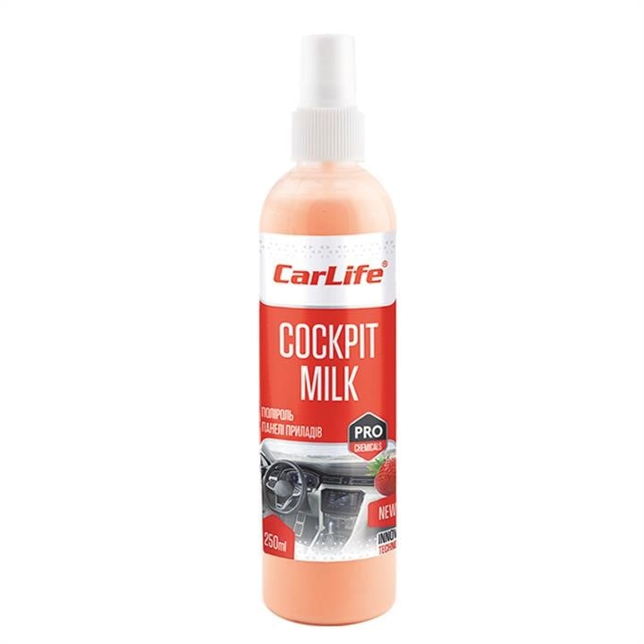 CarLife CF038 Cockpit Milk Strawberry Dashboard Polish, 250 ml CF038: Buy near me at 2407.PL in Poland at an Affordable price!