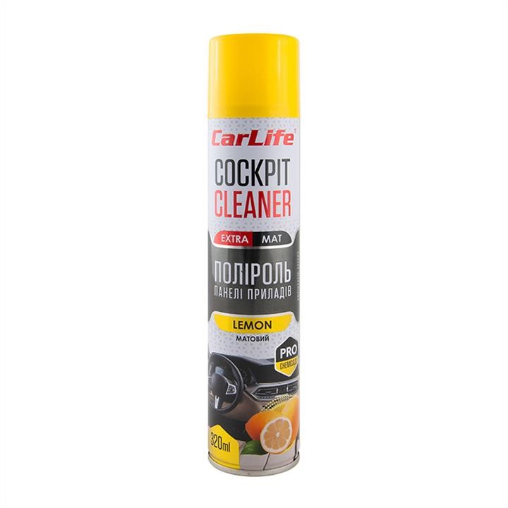 CarLife CF341 Cockpit Cleaner EXTRA MAT Dashboard Polish Lemon, 320 ml CF341: Buy near me at 2407.PL in Poland at an Affordable price!