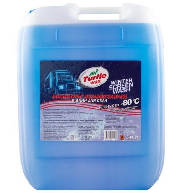 Turtle wax W4048 Winter windshield washer fluid, concentrate, -80°C, 20l W4048: Buy near me in Poland at 2407.PL - Good price!
