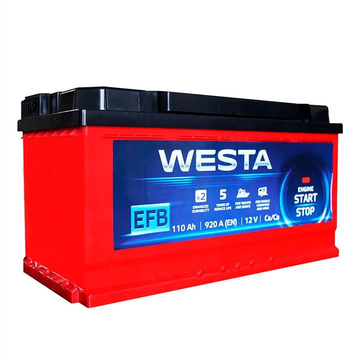Westa WEFB1100L5 Akumulator WESTA 6CT-110 EFB Start-Stop 12V 110Ah 880(EN) P+ WEFB1100L5: Dobra cena w Polsce na 2407.PL - Kup Teraz!