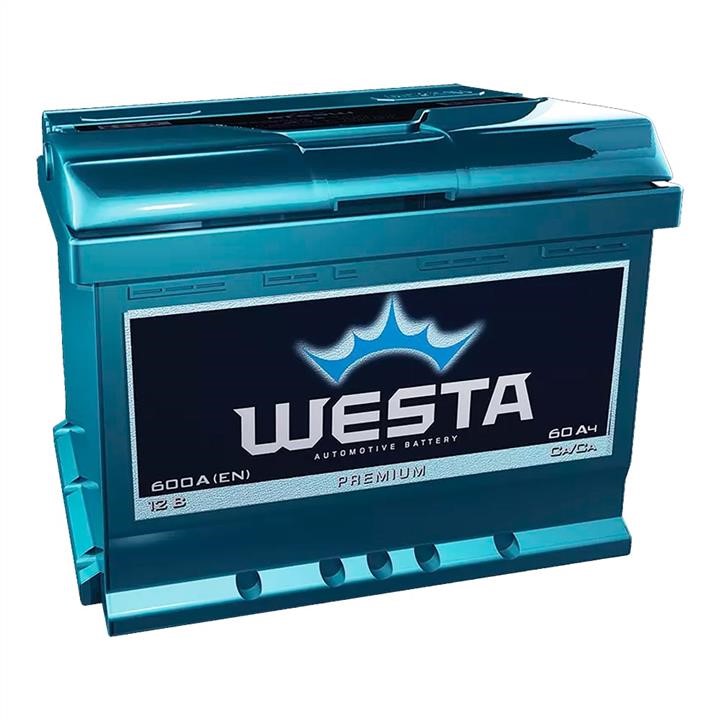 Westa WPR6001LB2 Акумулятор WESTA 6CT-60 12В 60Ач 600(EN) L+ WPR6001LB2: Приваблива ціна - Купити у Польщі на 2407.PL!