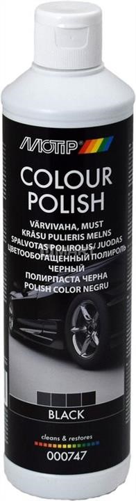 Motip 000747BS Поліроль Color Polish Black Line чорний, 500 мл 000747BS: Приваблива ціна - Купити у Польщі на 2407.PL!