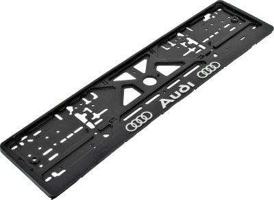 Winso 21.1 Frame for number plate, Audi (Black) 211: Buy near me at 2407.PL in Poland at an Affordable price!