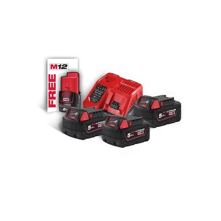 Milwaukee 4933451423 Charger with batteries 4933451423: Buy near me at 2407.PL in Poland at an Affordable price!