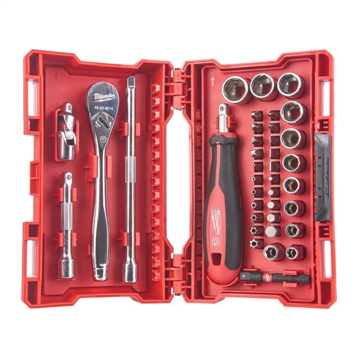 Milwaukee 4932479096 Tool kit 1/4 "38 units. 4932479096: Buy near me at 2407.PL in Poland at an Affordable price!