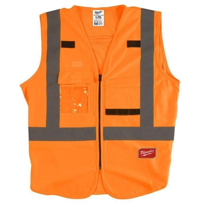 Milwaukee 4932471893 Reflective vest (orange) 4932471893: Buy near me in Poland at 2407.PL - Good price!