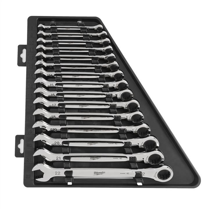 Milwaukee 4932464994 Set of open-end wrenches with ratchet 4932464994: Buy near me in Poland at 2407.PL - Good price!