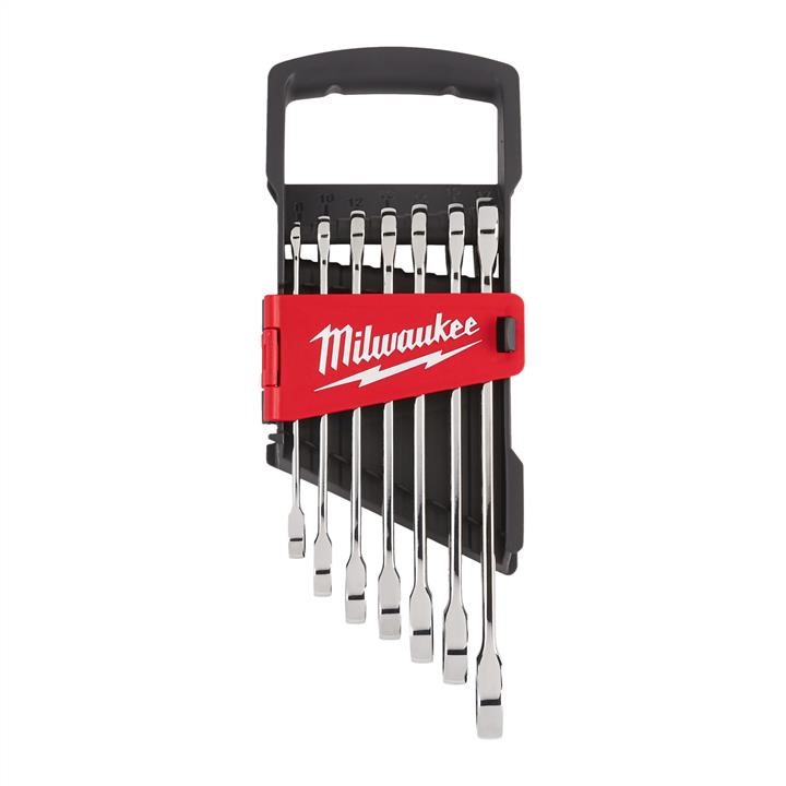 Milwaukee 4932464993 Set of open-end wrenches with ratchet 4932464993: Buy near me in Poland at 2407.PL - Good price!
