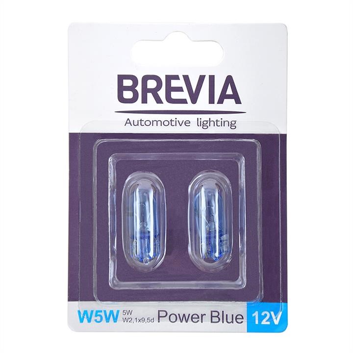 Brevia 12328B2 Lampa żarowa Brevia W5W 12V 5W W2.1x9.5d Power Blue B2, 2 pcs. 12328B2: Dobra cena w Polsce na 2407.PL - Kup Teraz!