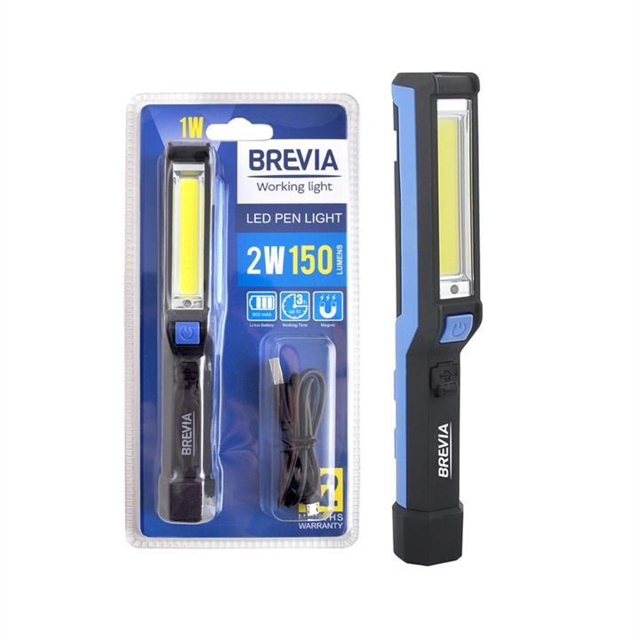 Brevia 11220 Latarnia inspekcyjna Brevia LED Pen Light 2W COB+1W LED 150lm 900mAh microUSB 11220: Dobra cena w Polsce na 2407.PL - Kup Teraz!
