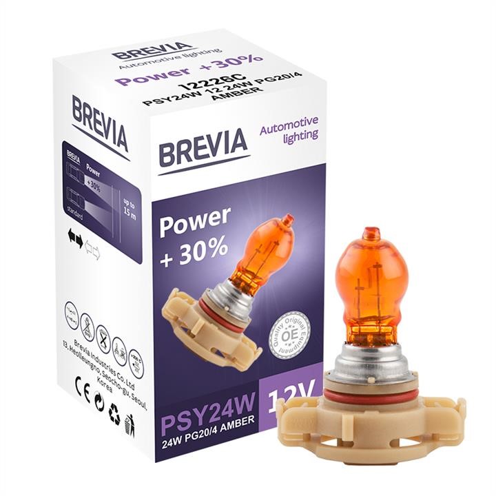 Brevia 12226C Галогенова лампа Brevia PSY24W 12V 24W PG20/4 AMBER Power +30% CP 12226C: Приваблива ціна - Купити у Польщі на 2407.PL!