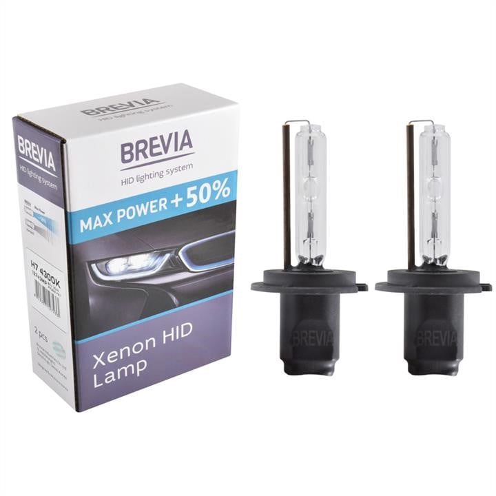 Brevia 12743MP Xenon lamp Brevia H7 +50%, 4300K, 85V, 35W PX26d KET, 2 pcs. 12743MP: Buy near me at 2407.PL in Poland at an Affordable price!