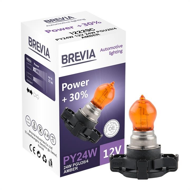 Brevia 12229C Галогеновая лампа Brevia PY24W 12V/24V PGU20/4 AMBER Power +30% CP 12229C: Отличная цена - Купить в Польше на 2407.PL!