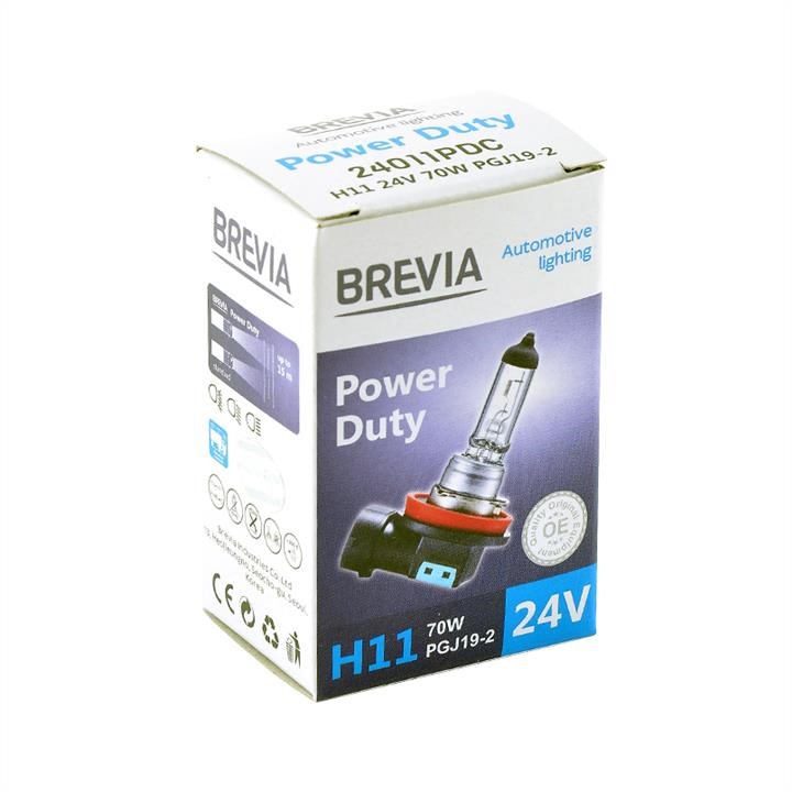 Brevia 24011PDC Lampa halogenowa Brevia H11 24V 70W PGJ19-2 Power Duty CP 24011PDC: Dobra cena w Polsce na 2407.PL - Kup Teraz!