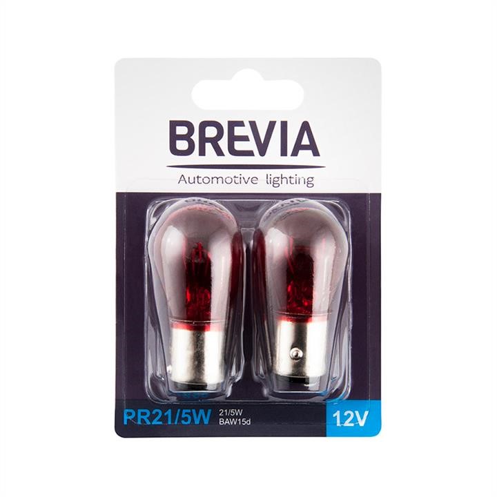 Brevia 12327B2 Incandescent lamp Brevia PR21/5W 12V 21/5W BAW15d Red 2 pcs. 12327B2: Buy near me at 2407.PL in Poland at an Affordable price!