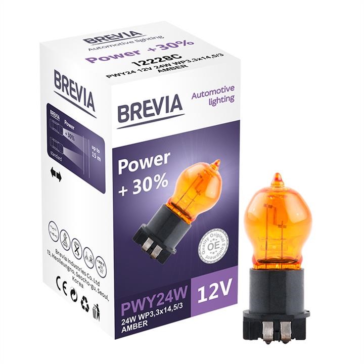 Brevia 12228C Галогеновая лампа Brevia PWY24W 12V 24W WP3,3x14,5/4 AMBER Power +30% CP 12228C: Отличная цена - Купить в Польше на 2407.PL!