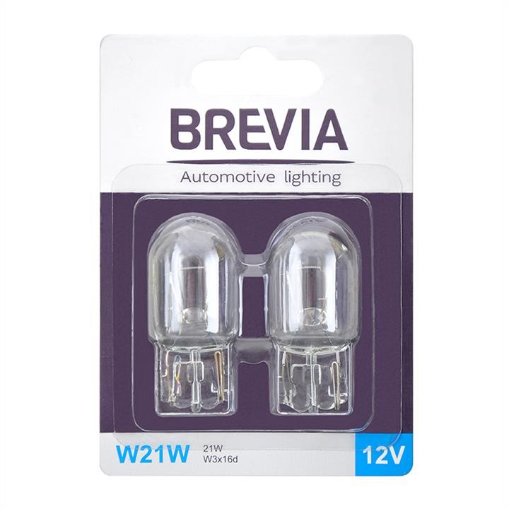 Brevia 12310B2 Лампа накаливания Brevia W21W 12V 21W W3x16d B2, 2шт 12310B2: Отличная цена - Купить в Польше на 2407.PL!